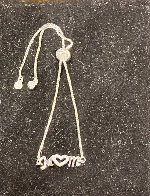 Kalli Bracelet Mom Silvertone