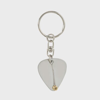 High Strung Pick and String Key Chain