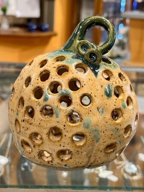 Johnson Hand Carved Pumpkin 383