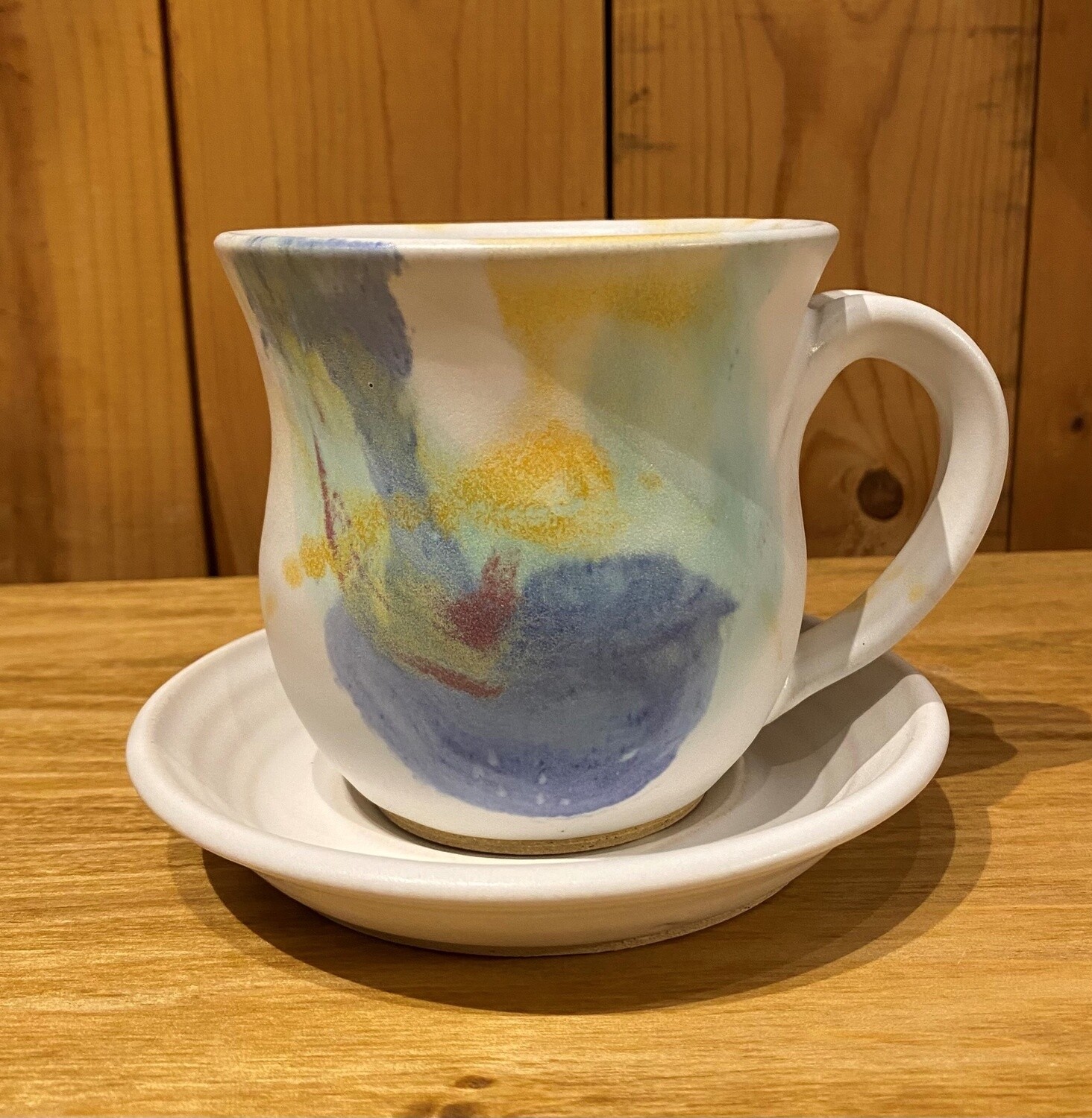 Harp  Big Tea Cup and Saucer