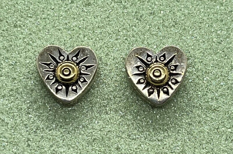 David &amp; Ronnie Earrings Heart