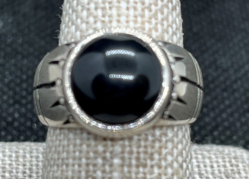 David &amp; Ronnie Black Onyx Ring