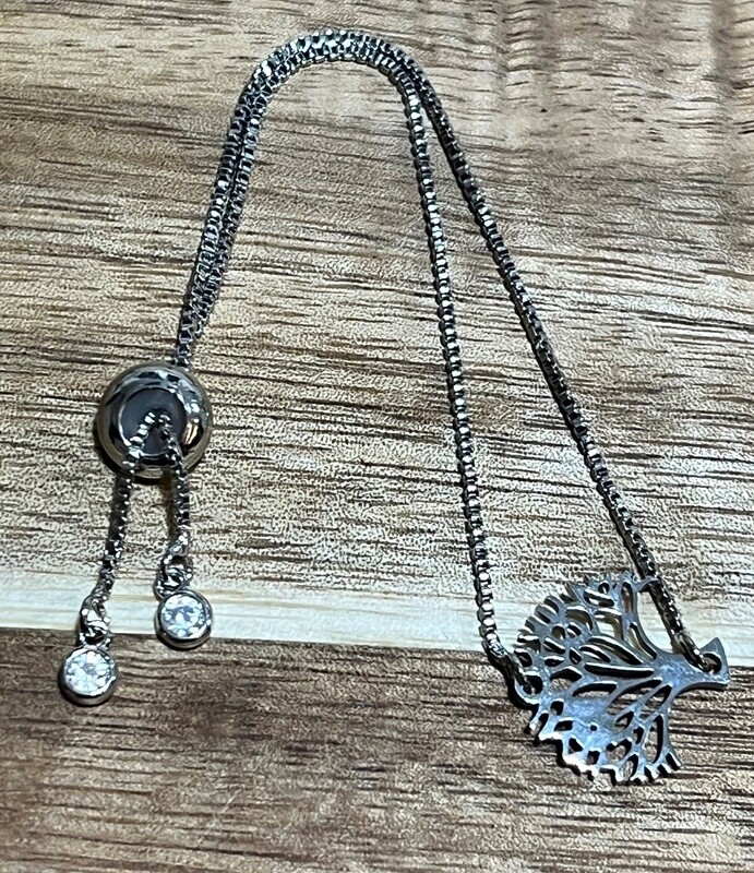 Kalli Bracelet Silvertone Tree Of Life