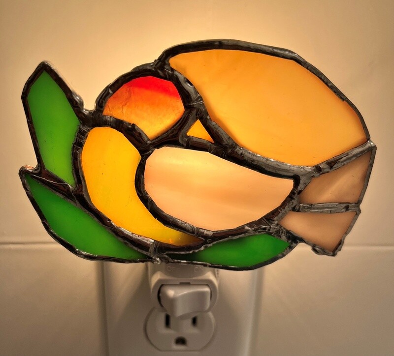 Horvath Nesting Bird Nightlight Peach