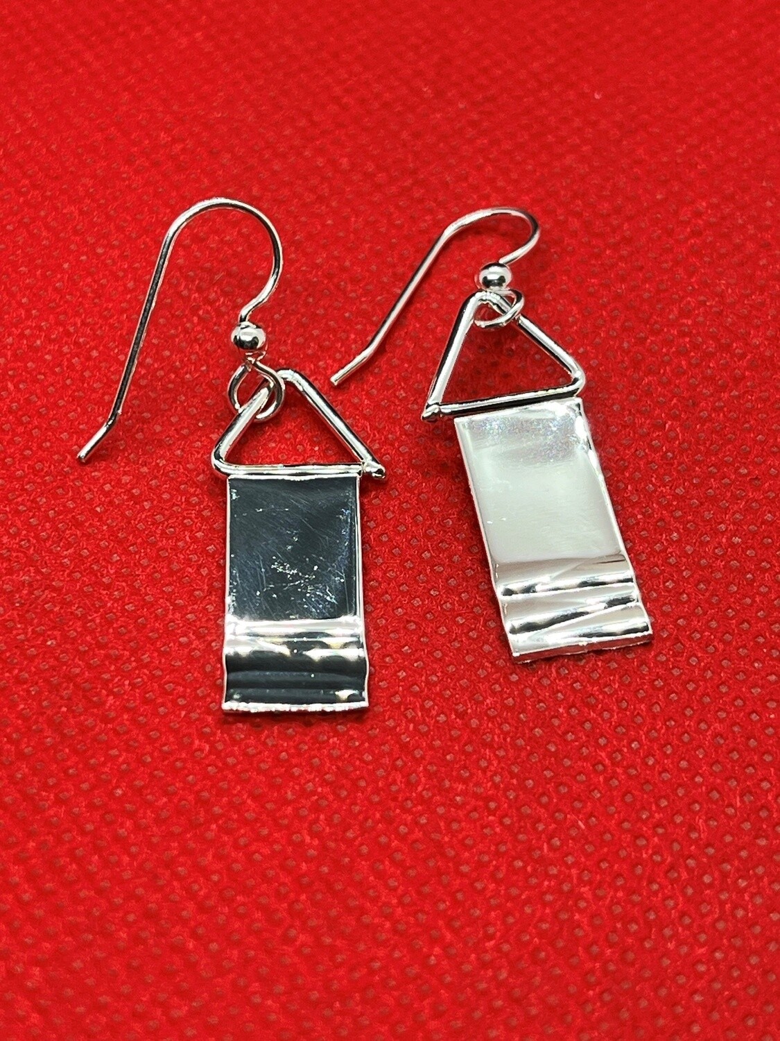 Reflections In Silver Rectangle