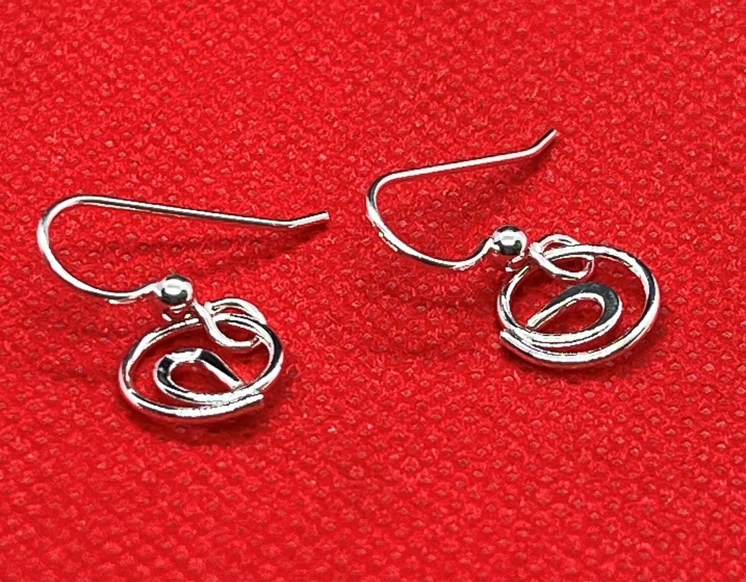 Reflections In Silver Earrings &quot;Chip&quot;
