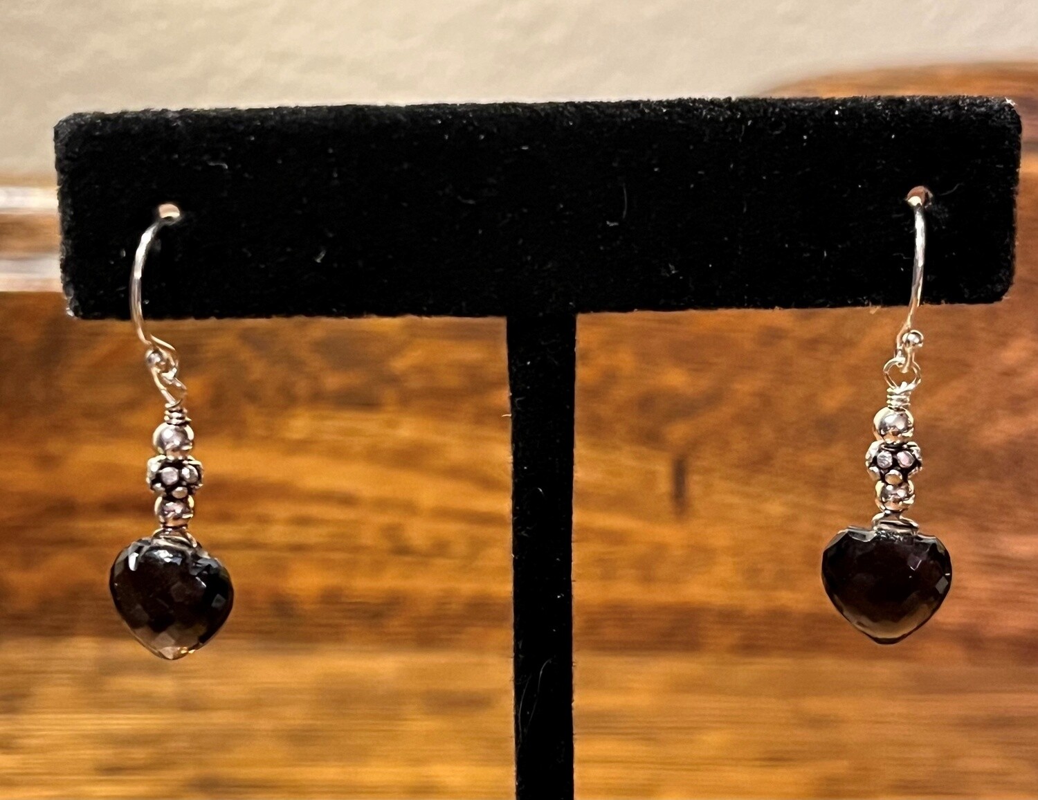 Estancia Smoky Quartz Spade Earrings