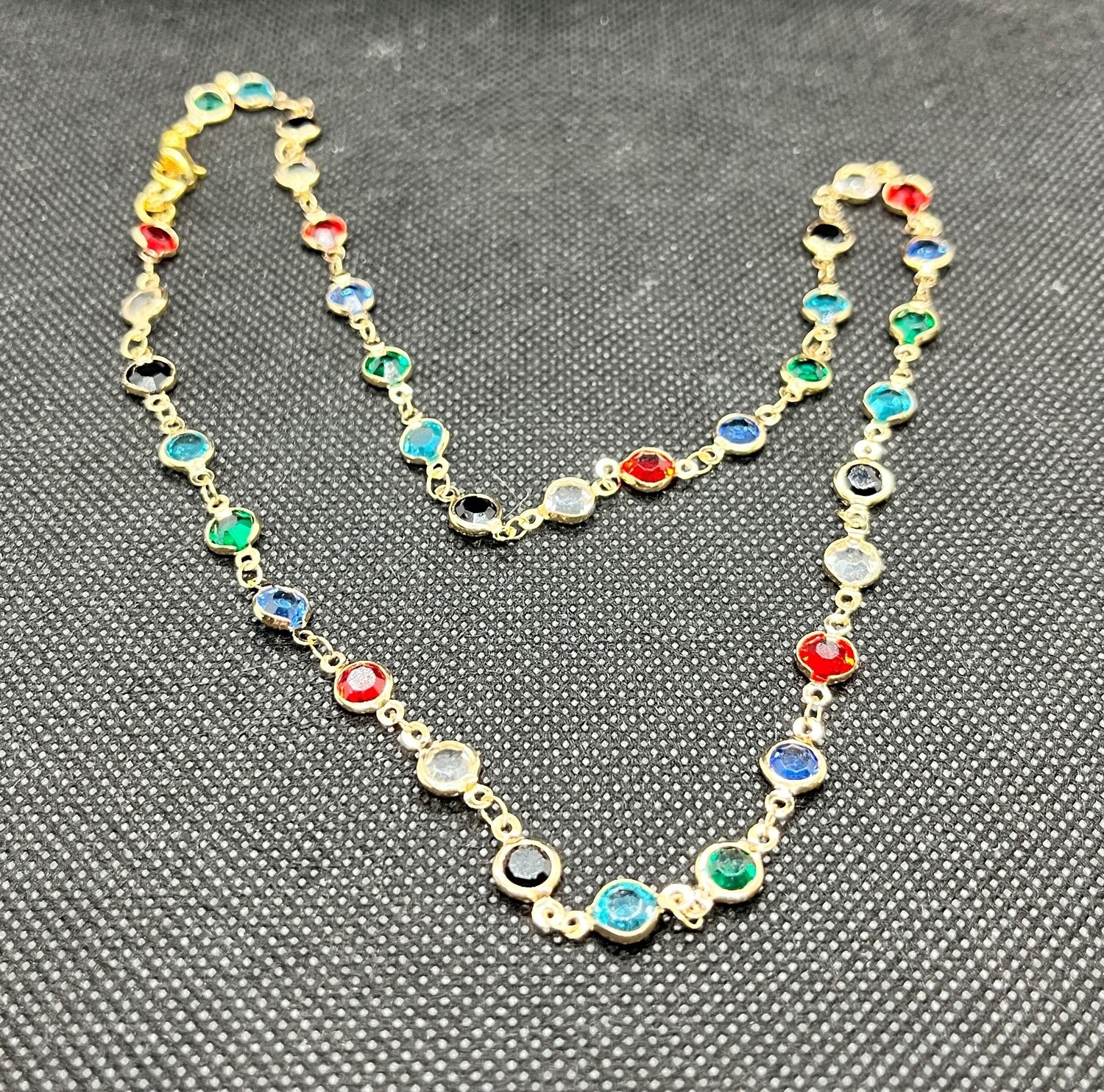 Visser Necklace Colored Glass Beads