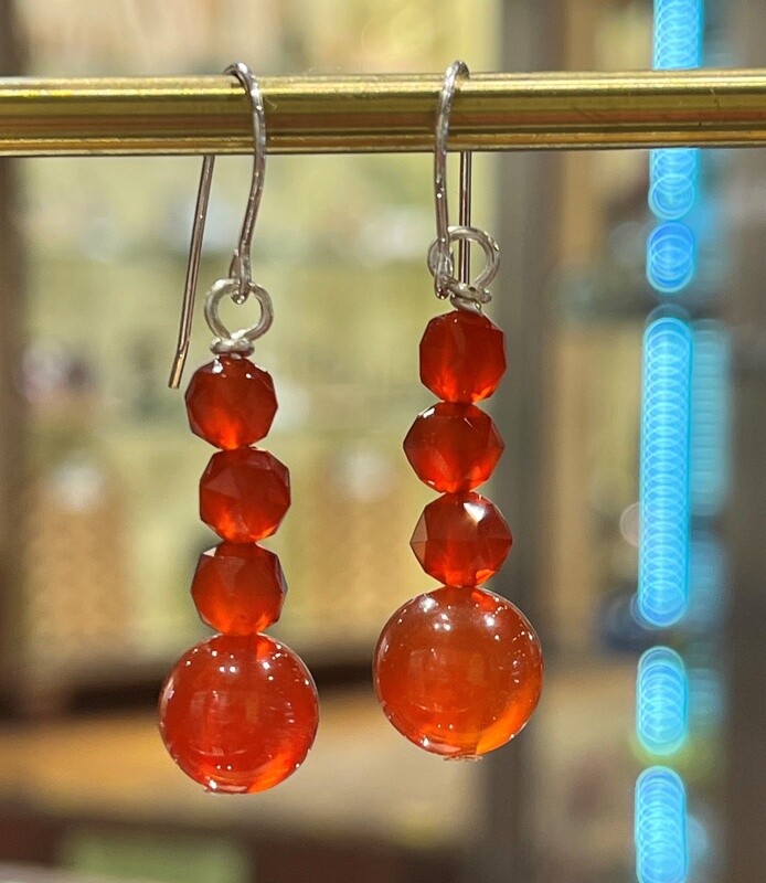 Rasmussen Earrings Carnelian