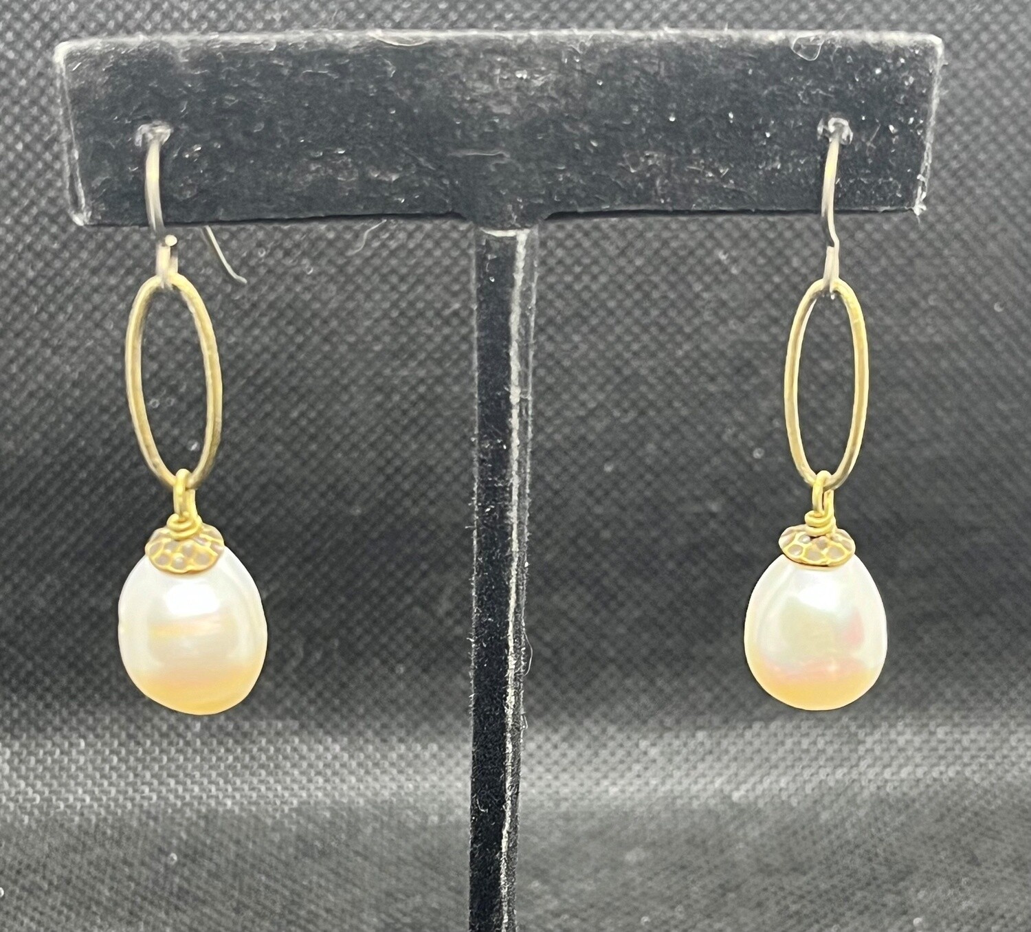 Cass Earrings Freshwater Pearl Drop