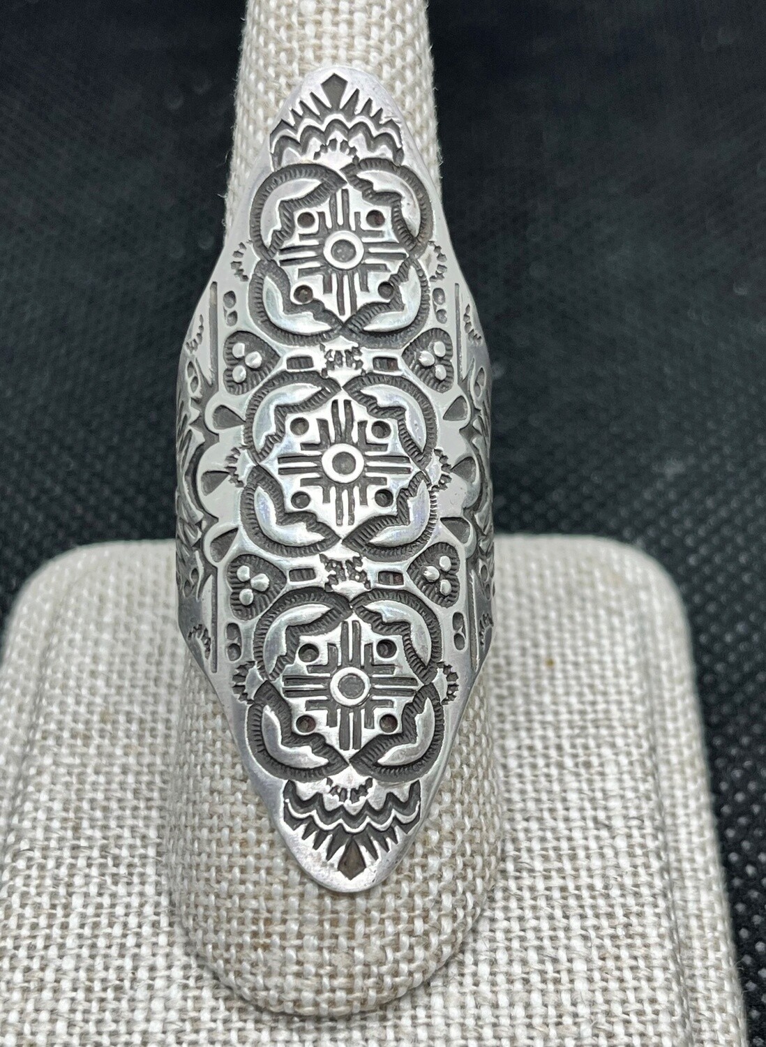 O&#39;Brien Ring Elongated Saddle Ring Size 9