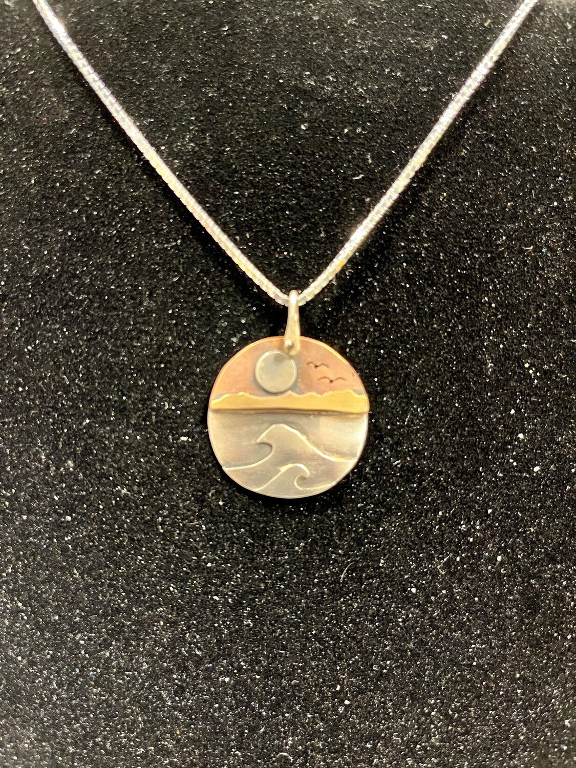 Gonzales Necklace &quot;Sun and Waves&quot;