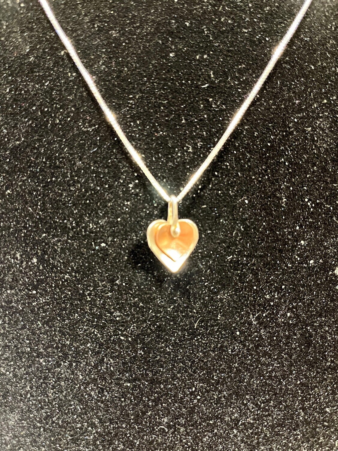 Gonzales Necklace "Two Hearts"