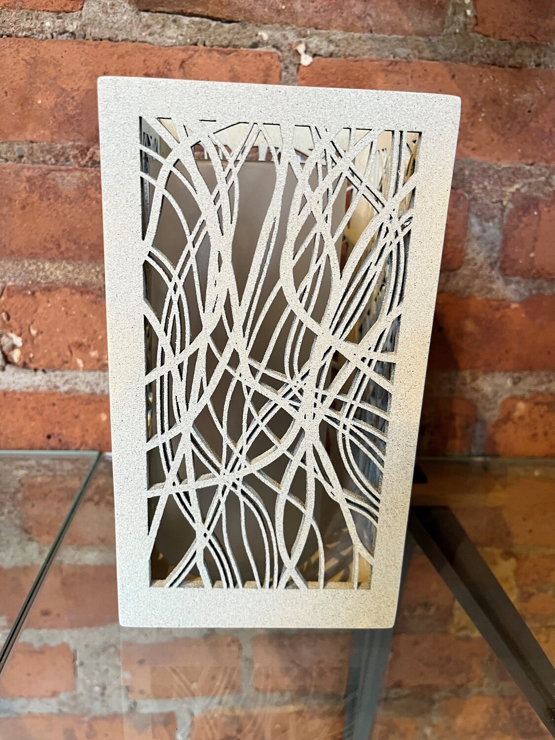 Julius Candleholder Roots Ivory
