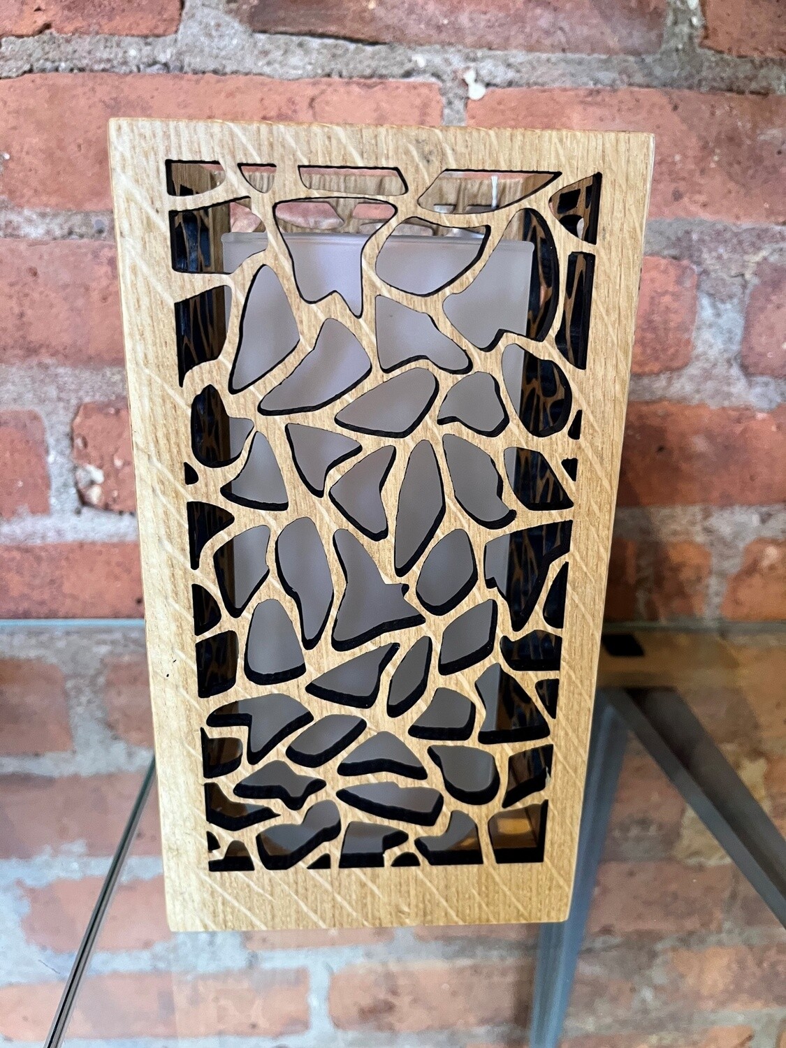 Julius Candleholder Web Wood