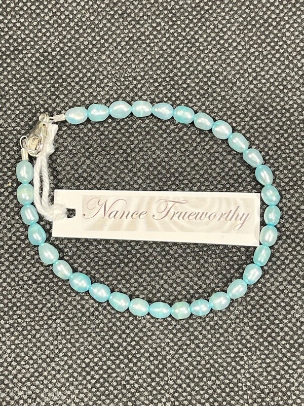Trueworthy Bracelet Aqua Pearl