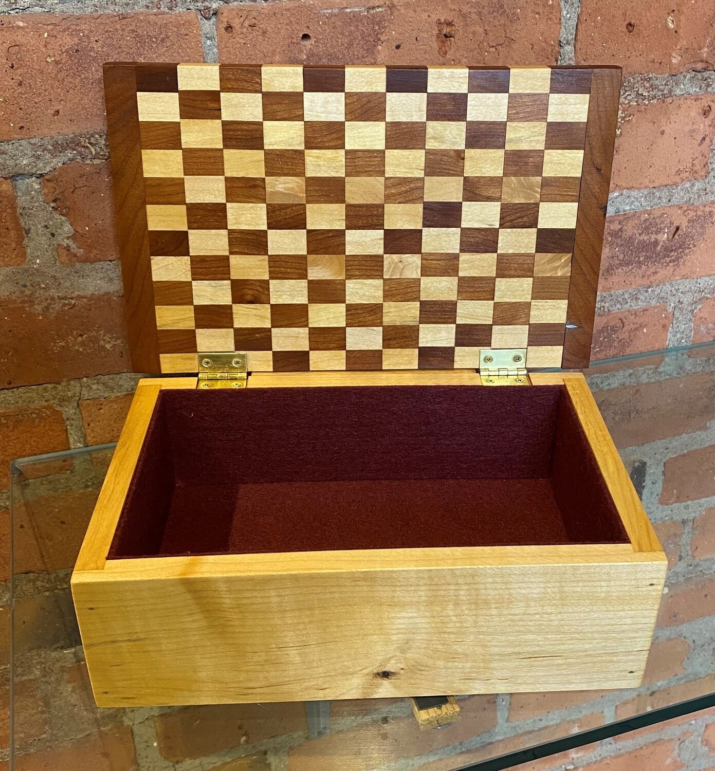 Boxery Cherry Maple Jewelry Box