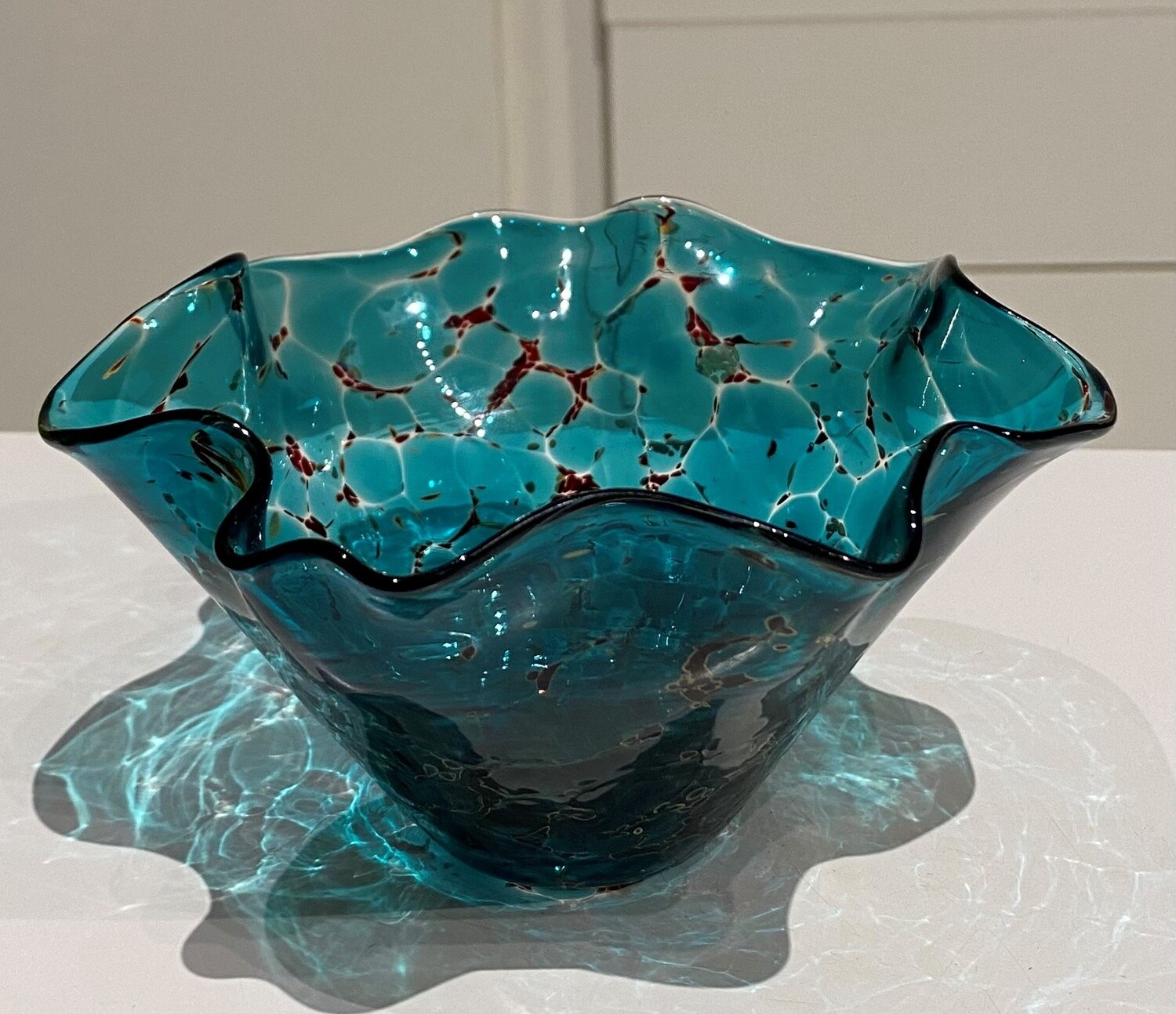 Glass Eye Bowl Ocean Lava