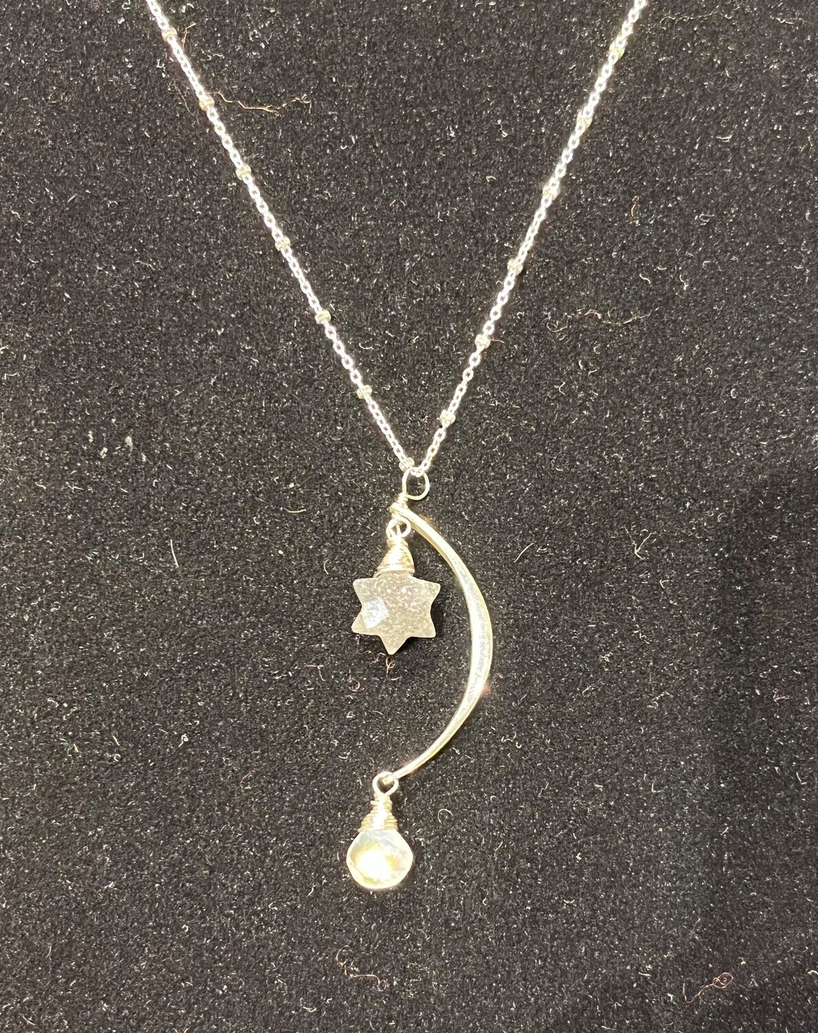 Estancia Necklace &quot;Sun and Moon&quot;