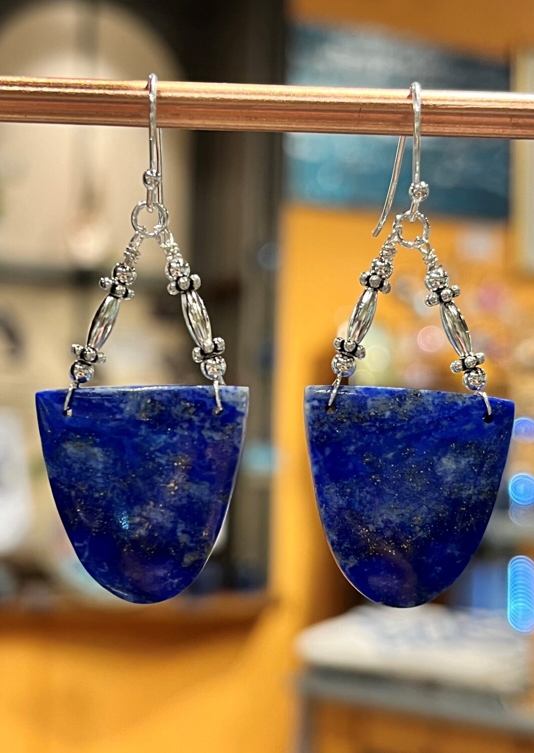 Estancia Earrings Lapis Lazuli