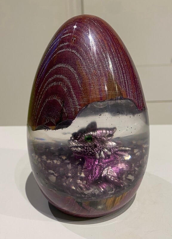 On The Edge Dragon Egg Purple