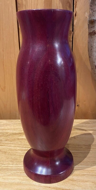 On The Edge Purple Heart Wood