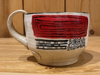 Gookin Mug Red Cappuccino