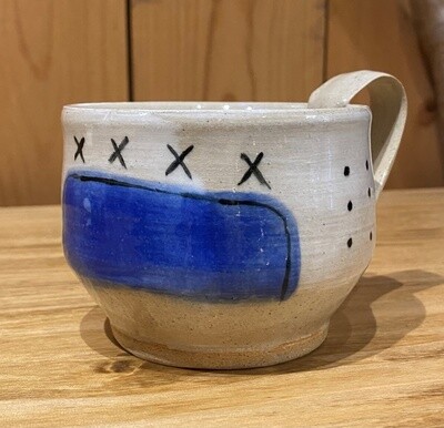Gookin Mug Blue Cappuccino