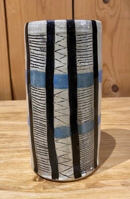Gookin Bud Vase Lined Design