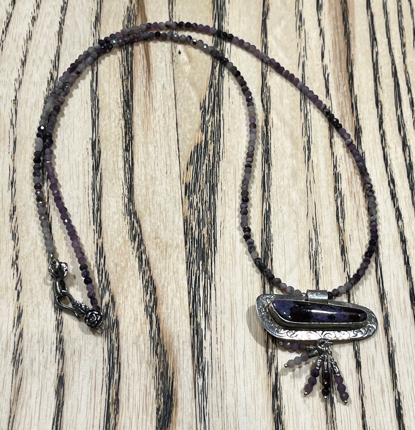 Bourie Necklace African Sugilite