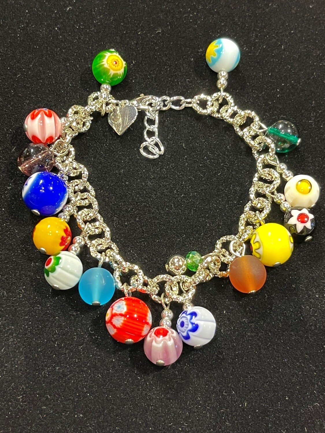 Sturzinger Bracelet Millefiori Charm
