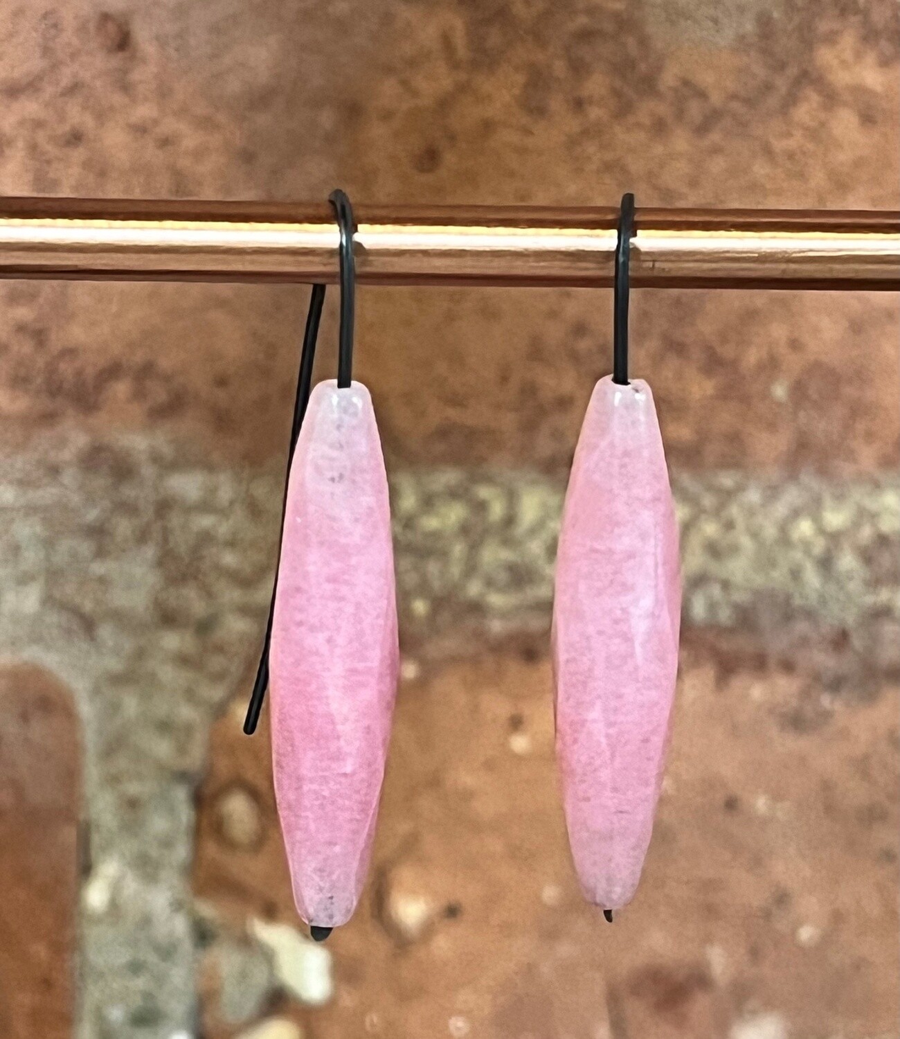 Tsay Earrings Pink Quartz