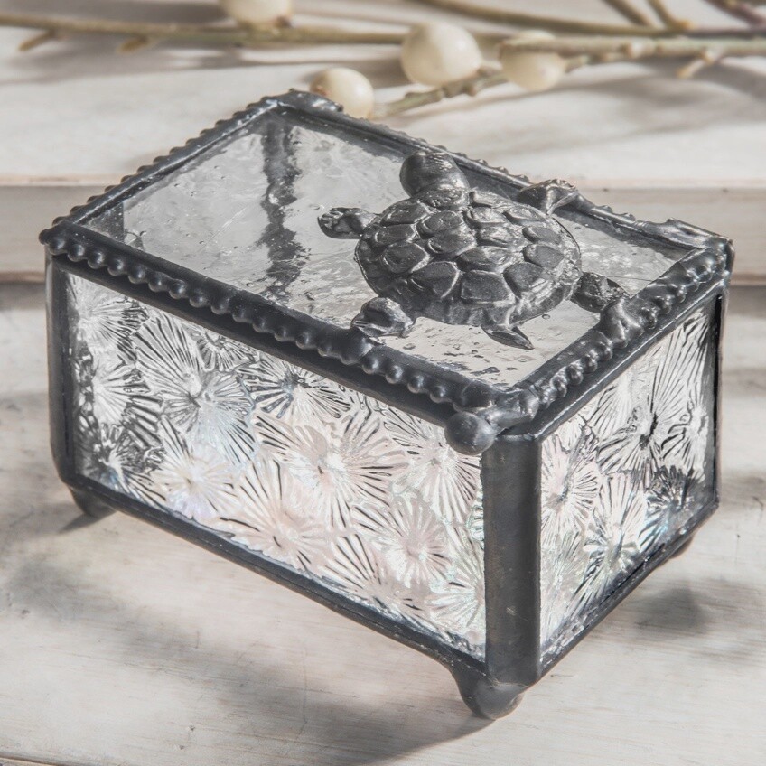 J Devlin Sea Turtle Trinket Box