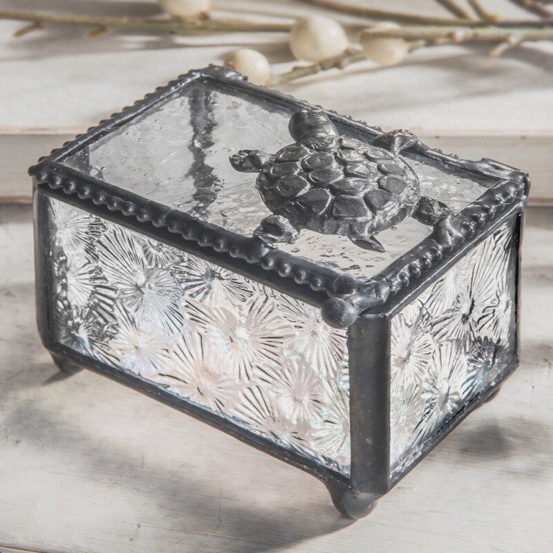 J Devlin Sea Turtle Trinket Box