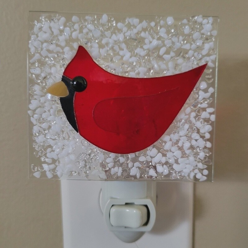 J Devlin Cardinal Night Light