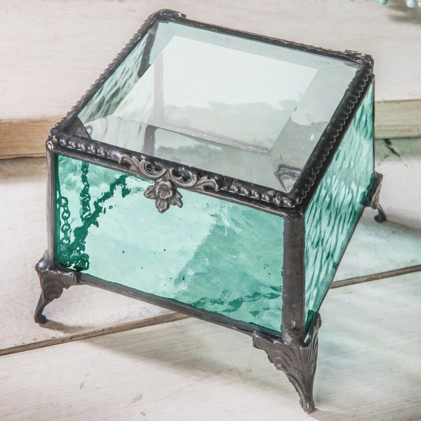 J Devlin Turquoise Trinket Box