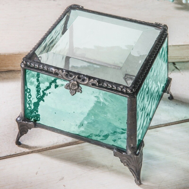 J Devlin Turquoise Trinket Box