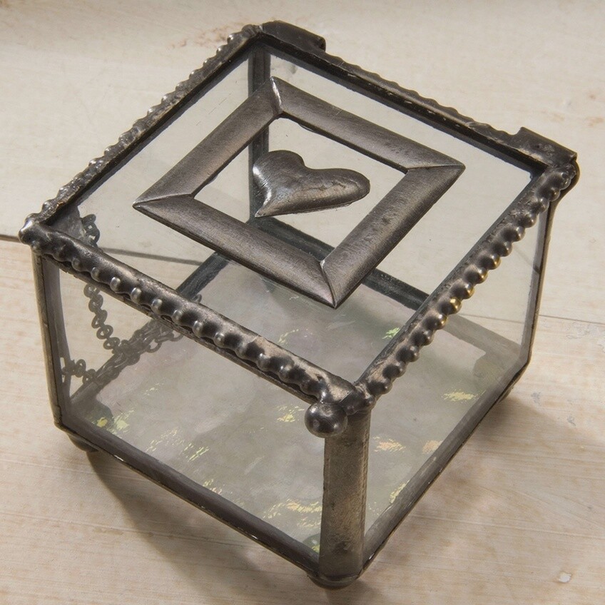 J Devlin Small Heart Ring Box