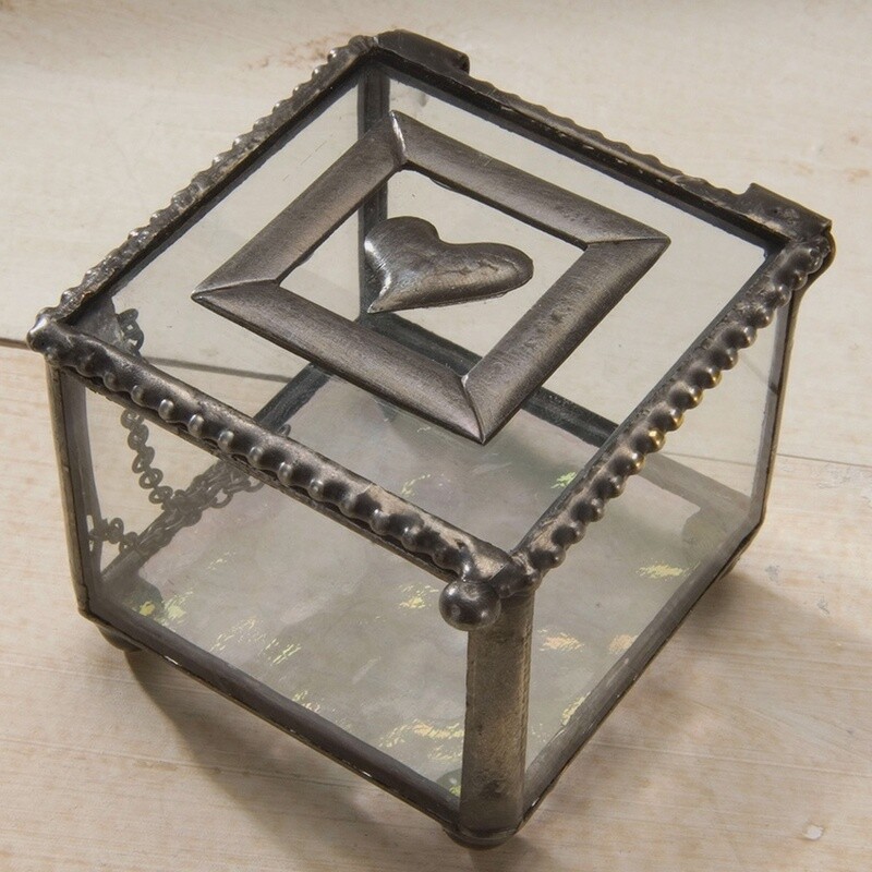 J Devlin Small Heart Ring Box