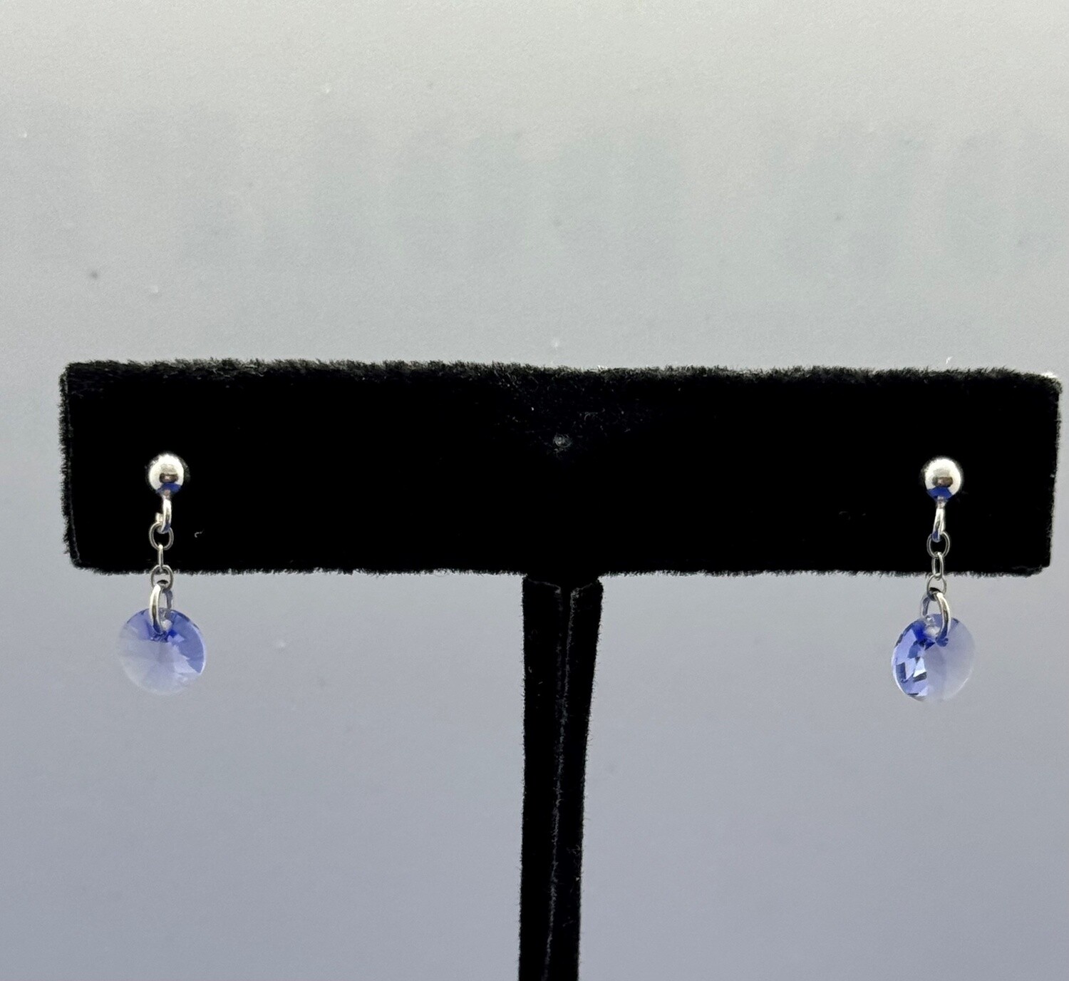 CA Jewelry Earrings Provence Lavendar Rivoli Drop
