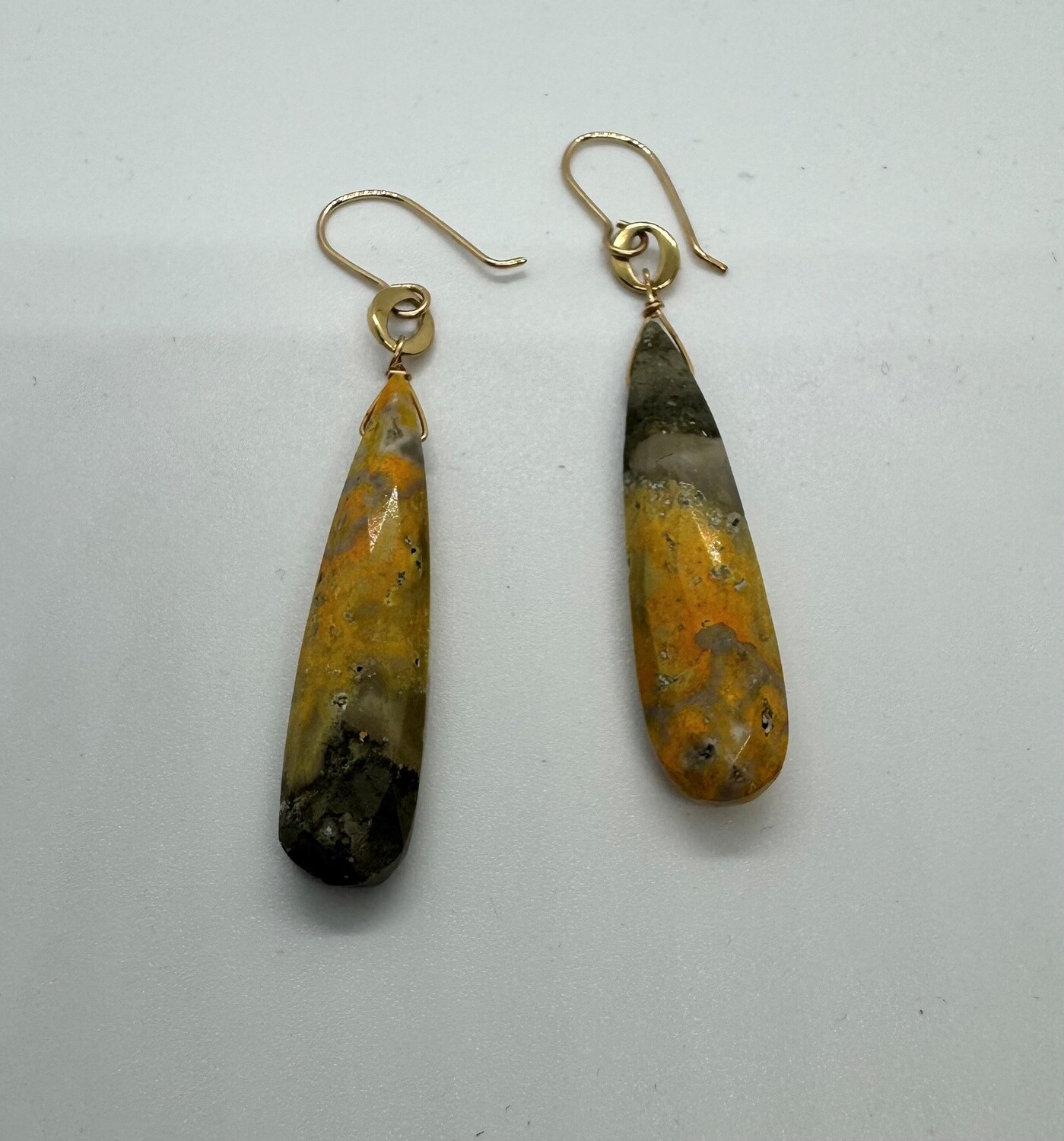 Robb Earrings Bumblebee Jasper