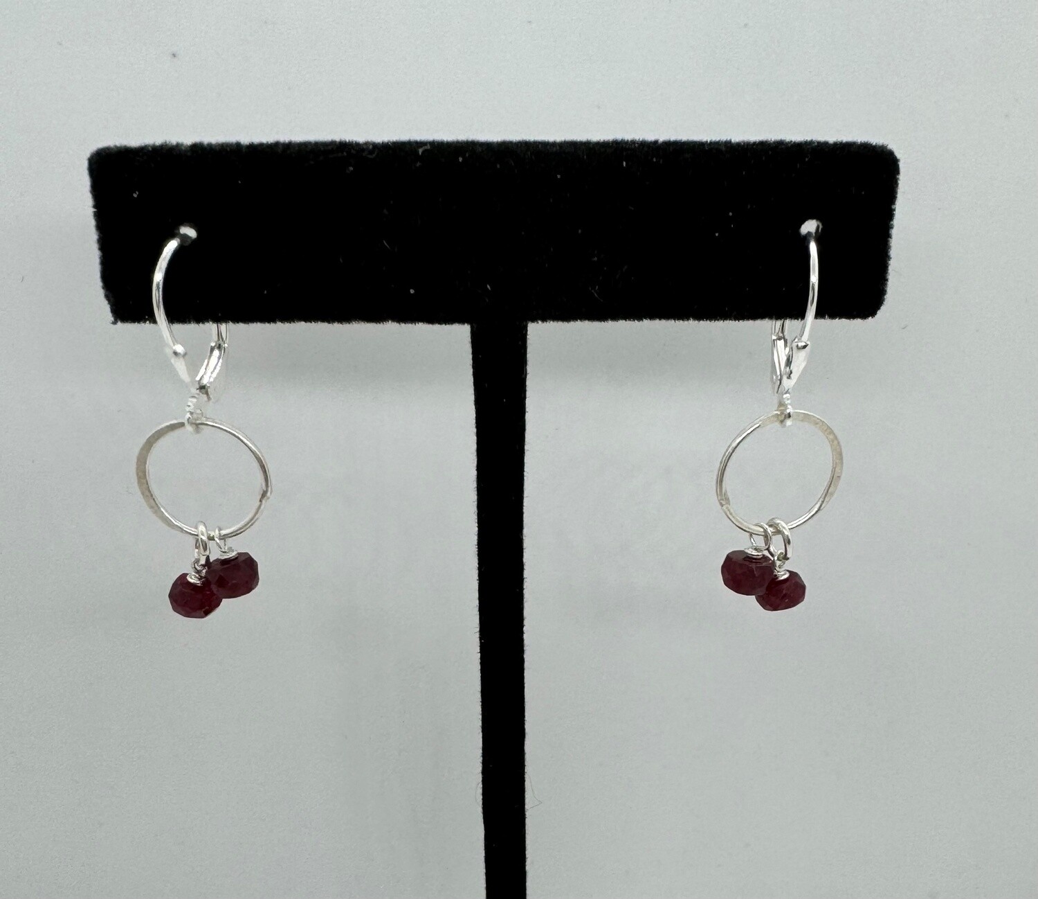 Robb Earrings Ruby Drops