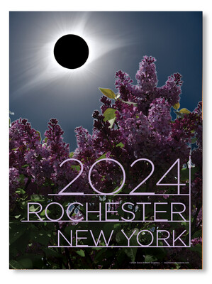 Kilborn Rochester Lilac Eclipse Poster