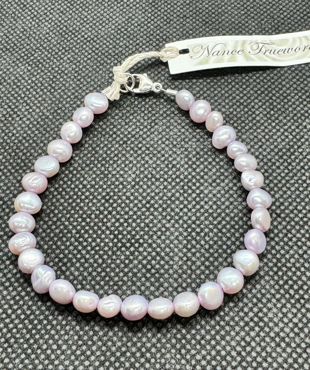 Trueworthy Bracelet Lavender Pearl