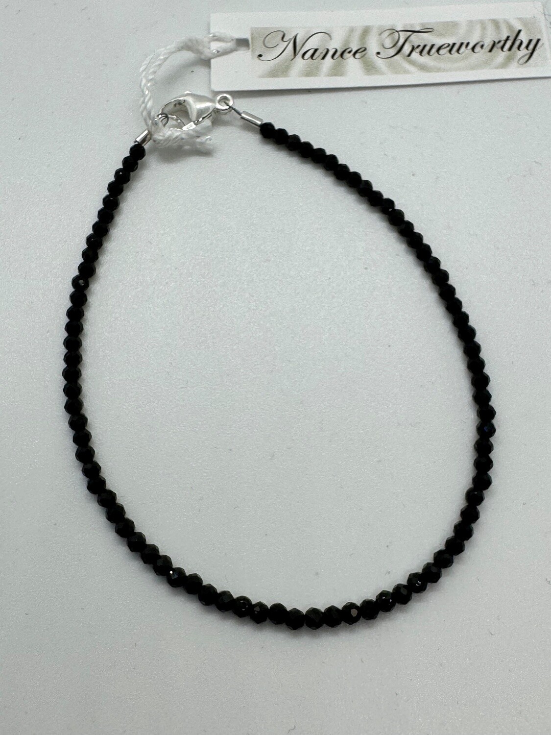 Trueworthy Bracelet Black Spinel