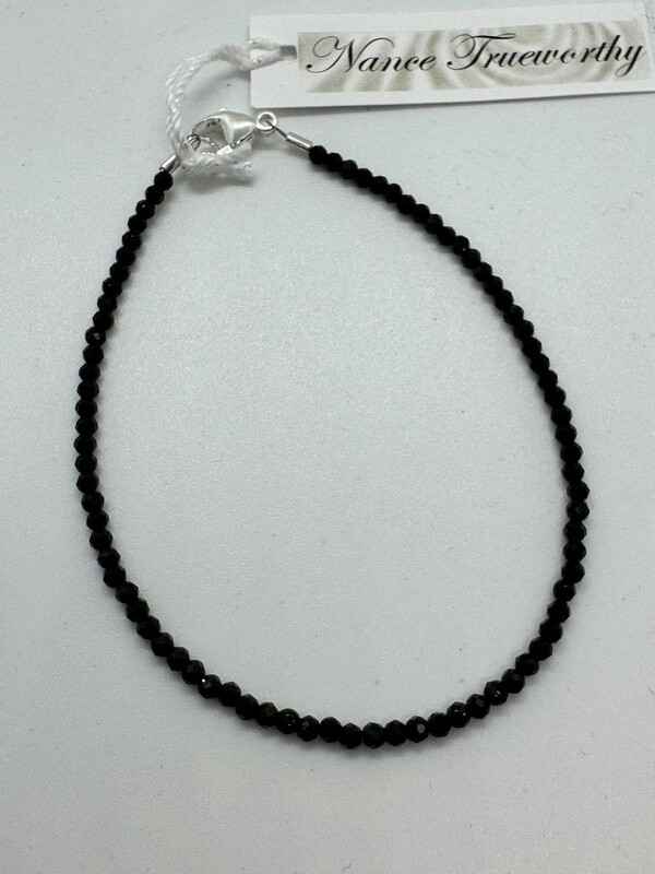 Trueworthy Bracelet Black Spinel