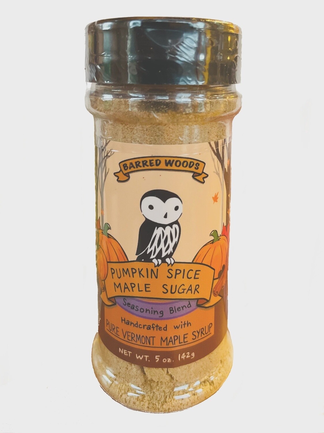 Barred Woods Maple Pumpkin Spice Sugar Shaker 5oz