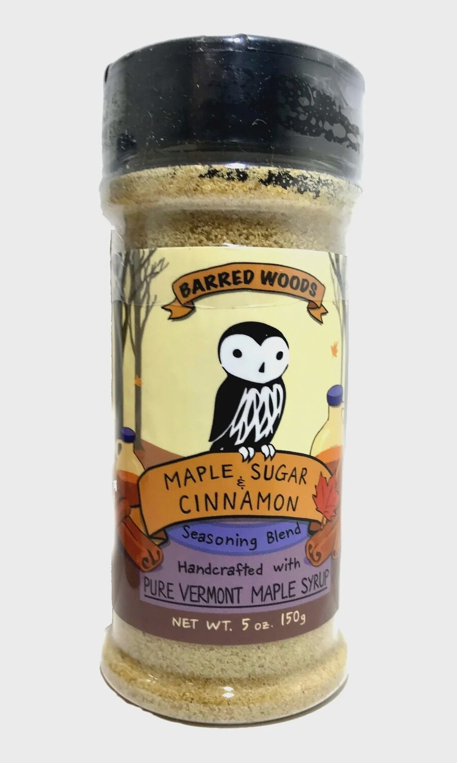 Barred Woods Cinnamon Maple Sugar Shaker 5oz
