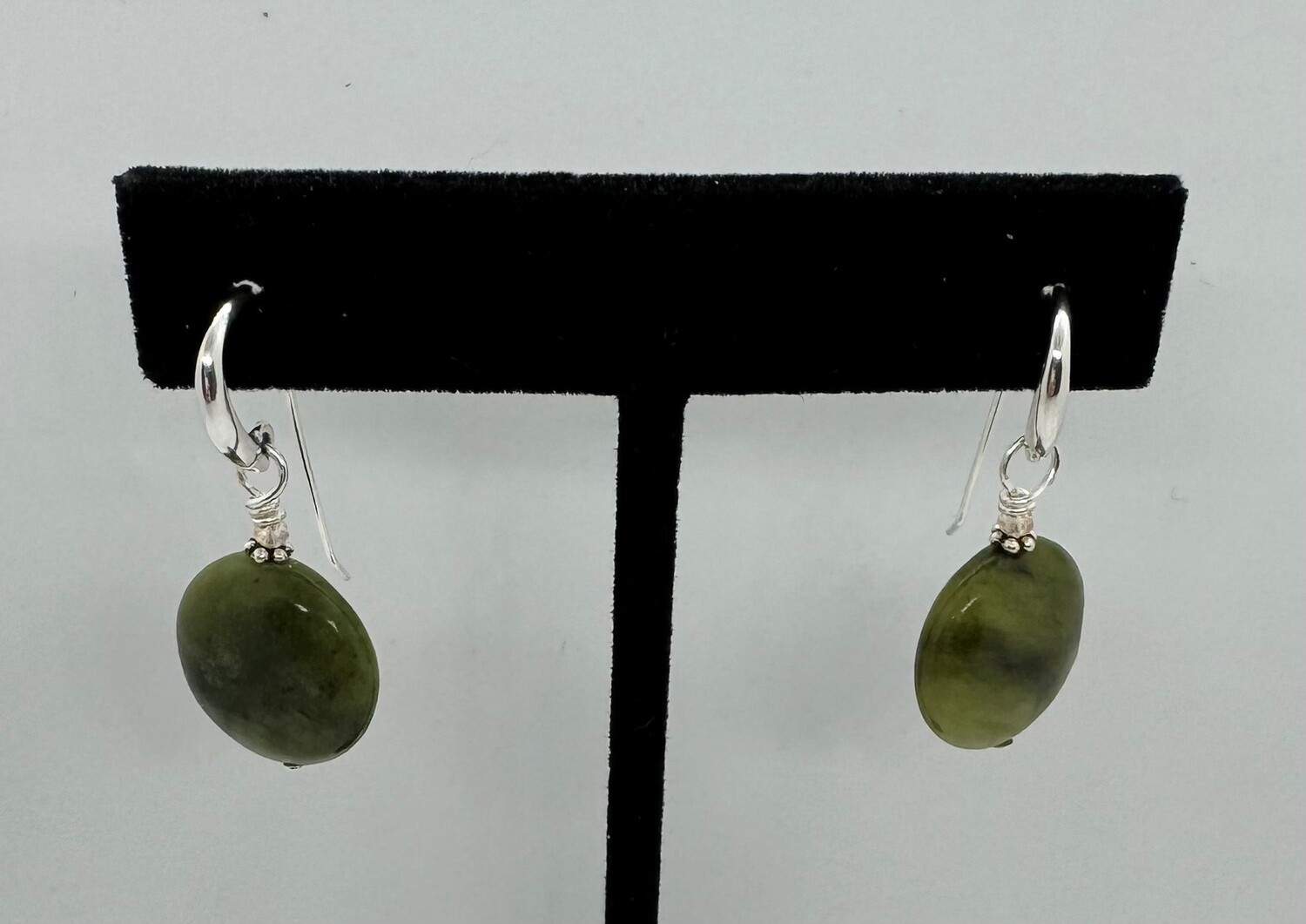 Cass Earring Jade Coin