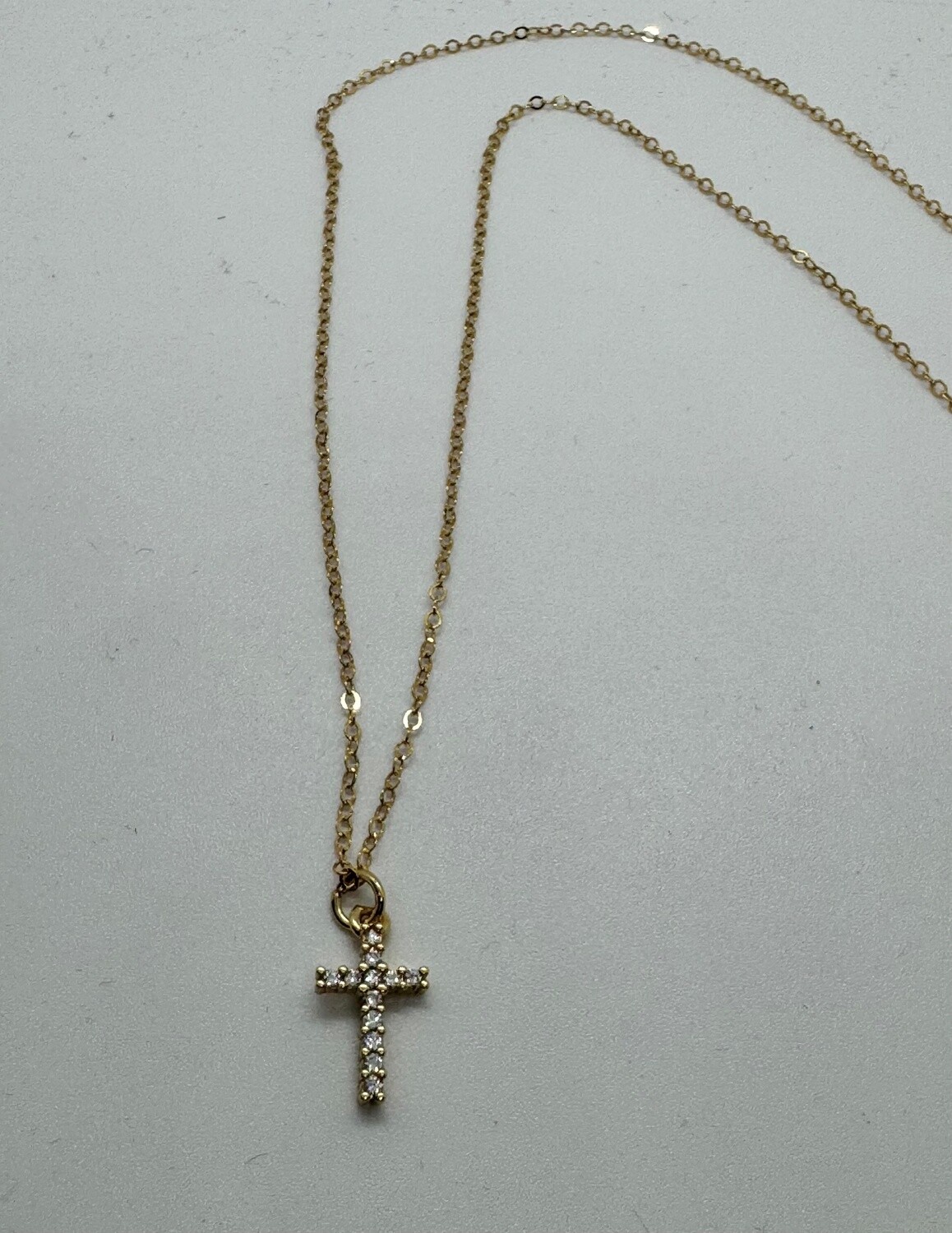 Kalli Necklace Cross GF Mini